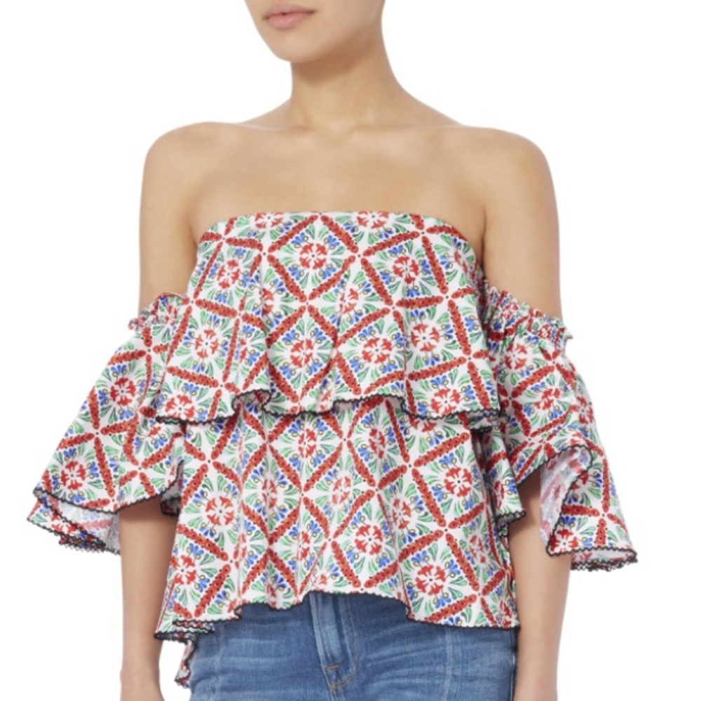 Caroline Constas Liza Top, Size XS